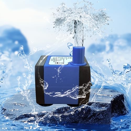 AC 110V Water Pump 2.5W 160L/H 42GPH High Lift 1.48ft Small Submersible Pump for humidifiers - color: 2.5w 160l/H