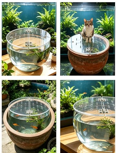 Acrylic Aquarium Cover, 5mm Thick Cuttable Lid for Fish Tanks, Reptile Habitats, Customizable Top Panel for Display Tanks - size: 12in/30.48cm