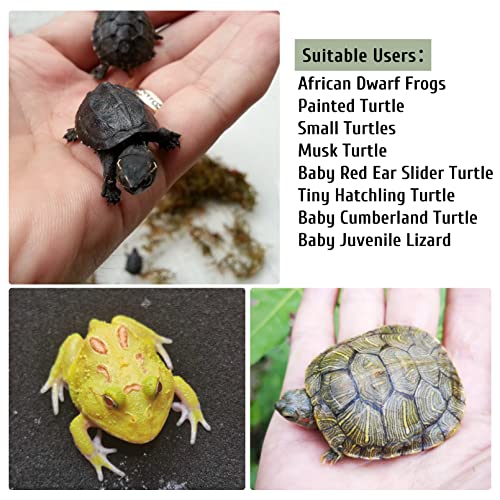 Turtle Basking Platform Reptile Climbing Shale Resin Step Ledge Stone Aquarium Ornament Rock Landscaping Decoration with Suction Cups for Frogs Newts Amphibians Lizard (Medium:8.2”Lx3.3”Wx3.1”H) - size: 8.2”Lx3.3”Wx3.1”H