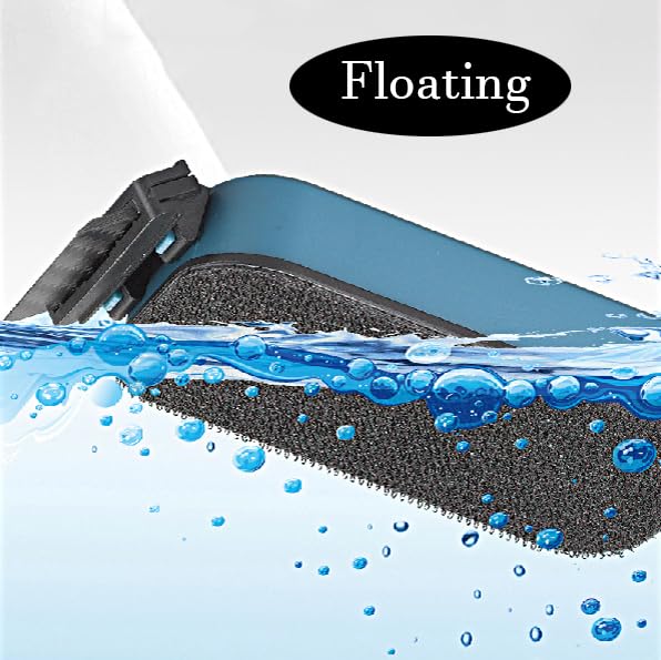 Aquarium Magnetic Cleaner Glass Fish Tank Magnet Brush Algae Scraper Floating - size: S