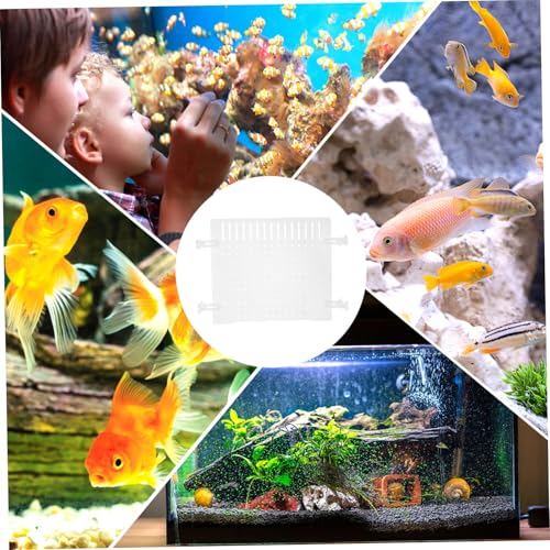 VICASKY Fish Tank Partition Acrylic Aquarium Divider Suction Cups Reptile Divide Board Fish Tank Separator Box