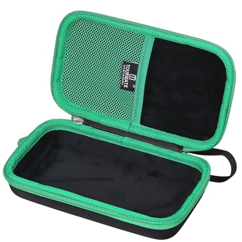 Tourmate Hard Case for KIZEN/Etekcity/Soonkoda/ThermoPro Infrared Thermometer Gun,Laser Surface Temp Reader Travel Box (Box for Sale) - color: Black & Green