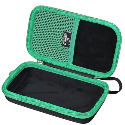 Tourmate Hard Case for KIZEN/Etekcity/Soonkoda/ThermoPro Infrared Thermometer Gun,Laser Surface Temp Reader Travel Box (Box for Sale) - color: Black & Green