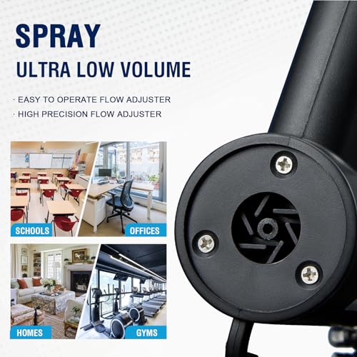 LONYEON 8L Electric ULV Cold Fogger Backpack Sprayer Mist Atomizer | Adjustable Flow Rate Fine Mist to Heavy Spray,Even Coverage on Surfaces,Large Area Spraying, Home Indoor Outdoor