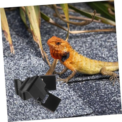 Abaodam 6Pcs Reptile Tank Lock Clips Secure Escape Buckles for Turtle Tanks Terrarium Lid Clips for Snakes Amphibians and Reptiles Natural Habitat Protection