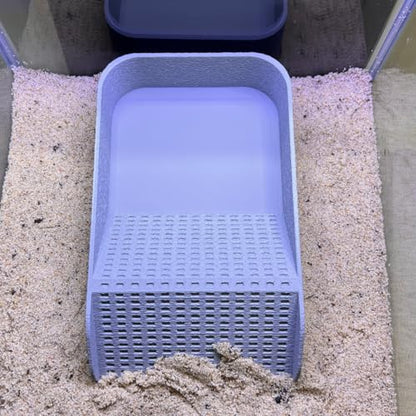 Hermit Crab Watering Pool | Platform Pool Accessory with Access Ramp for Hermit Crabs | 6.5" x 4" | Made in USA (Fresh Only, Gray) - color: Fresh Only, Gray