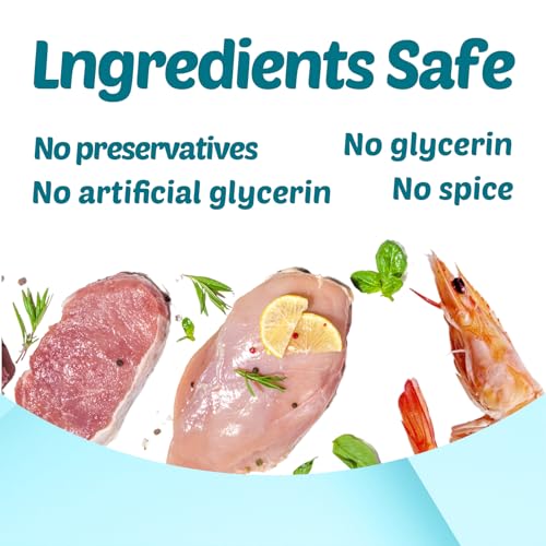Turtle Food - Natural Freeze-Dried Chicken, Duck and Antarctic Krill – 3 in 1 Premium Treats for Reptiles, Cats & Dogs – Human-Grade Real Meat
