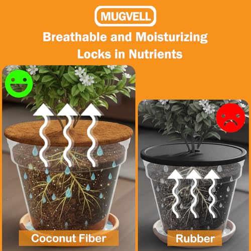 Coco Coir Mulch for Landscaping, 24 Inch Coconut Liners for Planters, 3 Pcs Coconut Fiber Tree Ring, Plant Covers from Animals,Dirt and Tree Protectors - size: 24in-3pcs