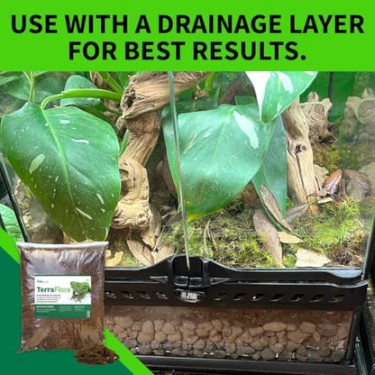 The Bio Dude Terra Flora Bioactive Reptile Substrate for terrariums and vivariums
