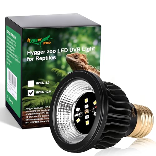 UVB Light Bulb for Reptile 4.5W5.0 UVB UVA Reptile Light Bulb for Bearded Dragon Lizard Tortoises Snake Chameleon Not Heat Lamp Natural Sunlight Simulation for Tropical-Dwelling - size: Upgrade 4.5W5.0