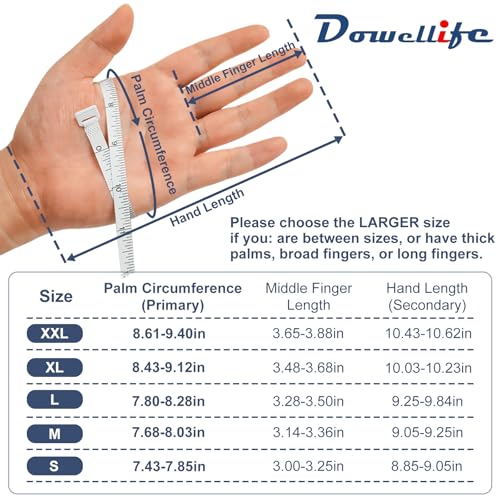 Dowellife ANSI A9 Cut Resistant Glove Food Grade, Stainless Steel Mesh Metal Knife Cutting Glove for Butcher Oyster Shucking Kitchen Mandoline Chef Slicing Fish Fillet (Large) - size: Large (Pack of 1)