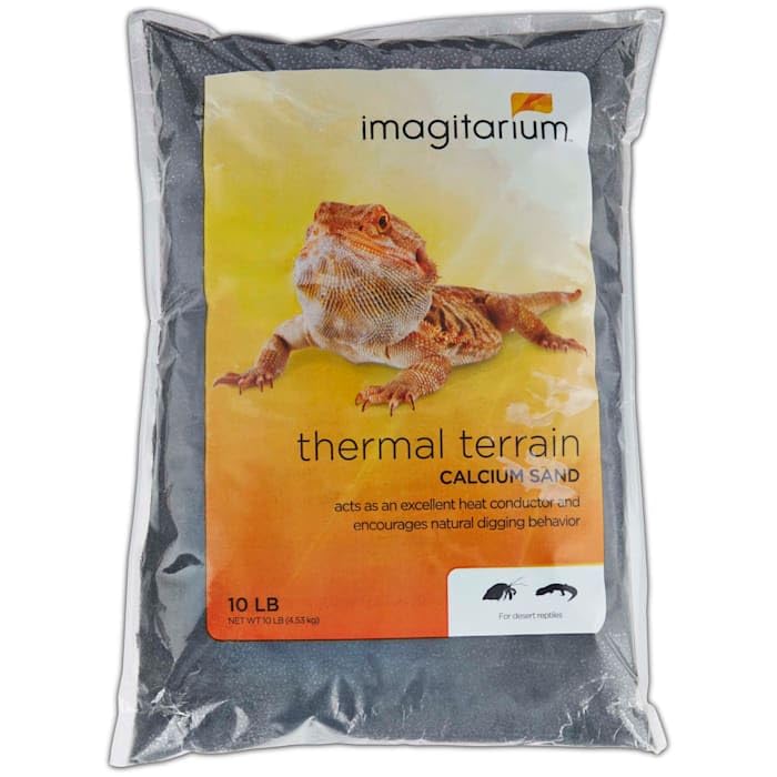 imagitarium by Petco Black Calcium Reptile Sand 10lb