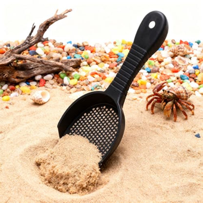 Tsangbaby Hermit Crab Sand Scoop Shovel for Pooper Scooper Plastic Reptile Sand Substrate Scoop Away for Small Pets Enclosure Cleaning