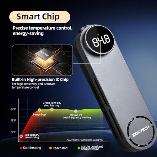 300w Fish Tank Heater - Aquarium Heater with Led Digital Display, External Temperature Controller, Overheat Protection for 35 to 70 Gallon Tank - size: 300w for 35 to 70 gallon tank