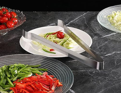 New Star Foodservice 42283 Restaurant-Grade Pom Tong, Stainless Steel, 12 inch, Set of 6, Silver - size: 12-Inch - 6 Pack