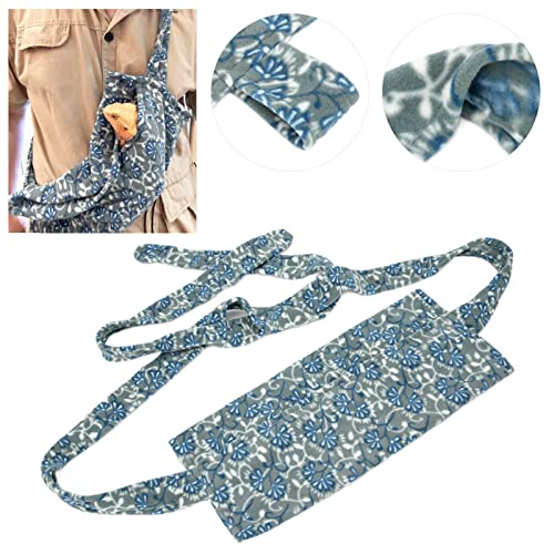 Lizards Sling Carrier, Breathable Lizard Sling Bag Adjustable Reptile Carrier Bag, Soft Travel Bag for Bearded Dragon Climbing Pet Small Animal Outdoor Travel Walking