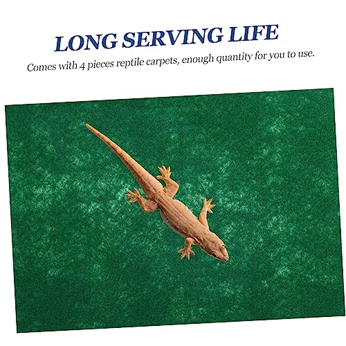ORFOFE Leaf Litter for Reptiles Reptile Terrariums Carpet for Turtle Snake Gecko