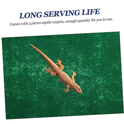 ORFOFE Leaf Litter for Reptiles Reptile Terrariums Carpet for Turtle Snake Gecko
