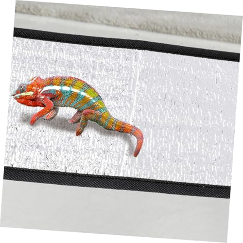 Happyyami Snake Tank Small Heating Pad Insulation Pad Reflective Film for Tortoise Enclosure Hamster Heater - size: 30.00X16.00X0.10CM