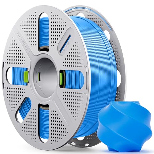 PLA Basic, Pre-Dried Filament with Quick-Swap Reusable Spool 1kg (2.2lbs), 1.75mm 3D Printing Filament, Compatible with Bambu Lab 3D Printers – Cyan - color: Cyan With Spool, size: With Spool