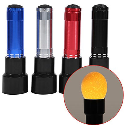 Egg Candler, Poultry Egg Candler Tester, Candling Light for Eggs, LED Egg Incubator Light for Chicken Duck All Eggs(Sliver)