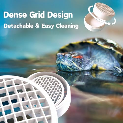 Turtle Tank Poop Collector, Easy-Clean Aquarium Waste Collector, Reusable Debris Cleaning Tool Plastic Aquarium Maintenance Tool (Small) - size: Small