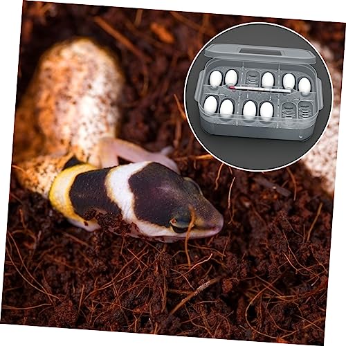 Transparent Reptile Breeding Box Incubation Hatchery Box for Snakes Lizards Easy to Clean Design for Reptile Pets Professional Incubator with Great Visibility