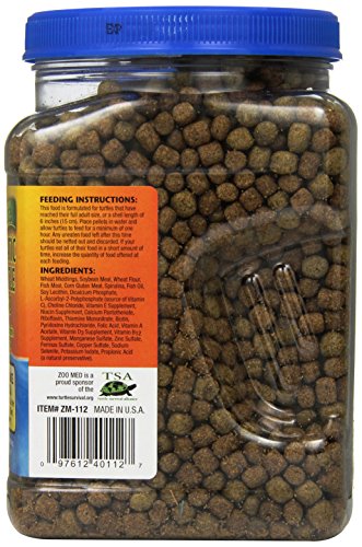 Zoo Med Natural Aquatic Turtle Food, Maintenance Formula, 24-Ounce - size: 1.5 Pound (Pack of 1)