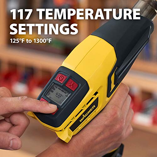 Wagner Spraytech 0503070 FURNO 700 Digital Heat Gun, 2 Nozzles & Temperature Setting Ranging 125áµ’F to 1300áµ’F, Electric Heat Gun for Paint Removal, Bending PVC, Crafts and More (Pack of 2) - size: FURNO 700 (Pack of 2)