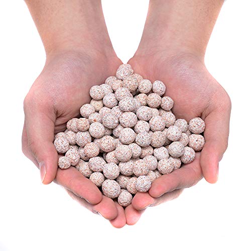 10 lbs Aquarium Ceramic Bio Filter Media Sphere for Canister Filter | Freshwater Aquarium, Marine Fish Tank Sump, Koi Ponds - size: 10 lbs