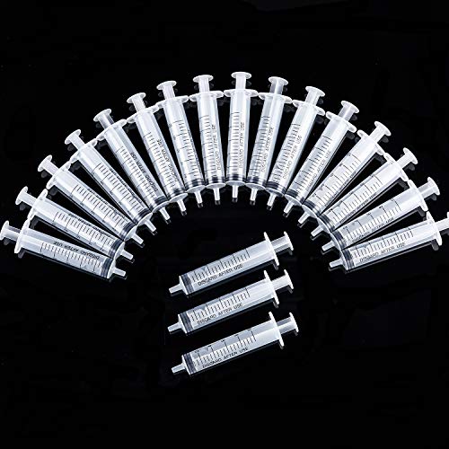 Frienda 20 Packs 10 ml Plastic Syringe with Measurement, No Needle Suitable for Scientific Labs, Measuring, Watering, Refilling | Large Plastic Measuring Tools for Food, Horse Care, Lab Dispensing, Graduated Markings, Reusable Multipurpose Applicators - s