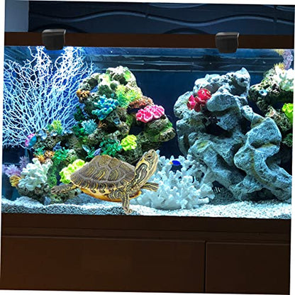 Happyyami 4pcs Durable Reptile Feeding Terrarium Latch Lightweight Escape Lock Buckle for Tortoise Breeding Compatible with Glass Tanks and Enclosures Easy to Install