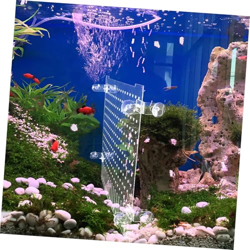 Toddmomy Aquarium Isolation Board Acrylic Divider for Fish Tank Partition Shrimp Reptiles