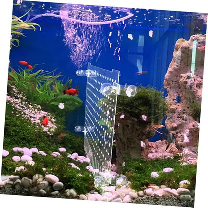 Toddmomy Aquarium Isolation Board Acrylic Divider for Fish Tank Partition Shrimp Reptiles