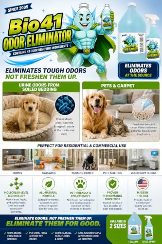 Odor Eliminator, Molecular Technology Since 2005 - Commercial, Industrial, Strong Pet & Urine Odor Remover, Trash Can Deodorizer (One) 32 oz bottle - size: 1 Count (Pack of 1)