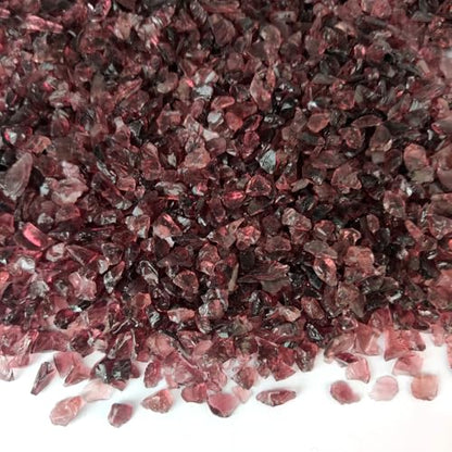 1.3 LB Crushed Glass Sand Broken Pieces for Resin Art,Crafts Project,Purple | Vase Fillers Candle Holder Fishbowl Pebbles Stones,Succulent Terrarium Gravels - color: Purple
