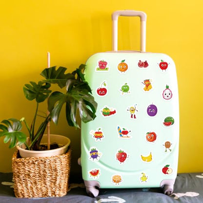 312Pcs Fruit Stickers, Self Adhesive Fruit Theme Sticker Pineapple Apple Strawberry Stickers for Scrapbooks Envelopes Cards Gifts Crafts Party Favors Class Rewards - style: Fruit