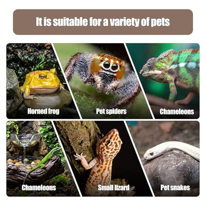 Pet climbing simulated tree branches, natural wood texture resin decoration, glass tank tree trunk decoration, suitable for bearded dragon lizards, geckos, frogs, chameleons, spiders, etc