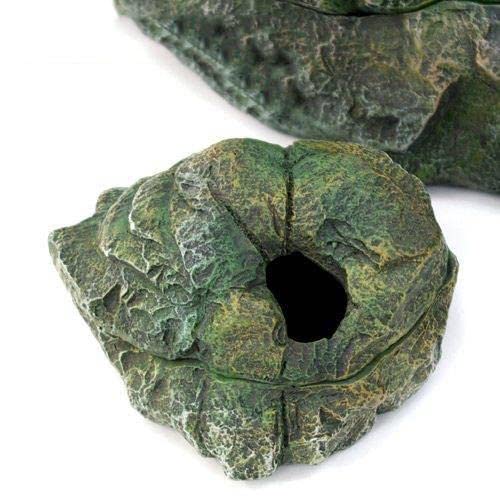 Zoo Med Reptile Shelter 3 in 1 Cave, Small - style: 5Inchx4Inchx3Inch