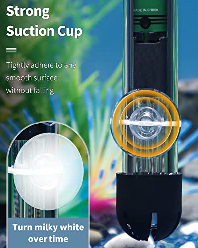 Pawfly 20 Pack Aquarium Suction Cups and 40 Pieces Adjustable Zip Ties Cables Set Fish Tank Tools for Binding Moss Holding Airline Tubing Decorations Shrimp Nests and Reptile Hammocks - size: 20 Pack