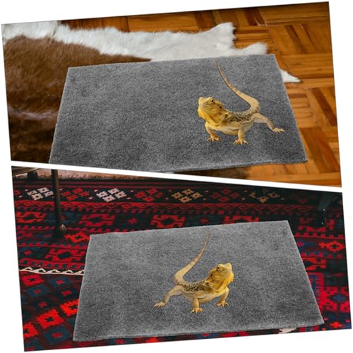 3pcs Reptile Carpets for Turtle Tanks Cypress Mulch Reptile Bedding Leakproof Snake Bedding Mats Gecko Substrate Liners
