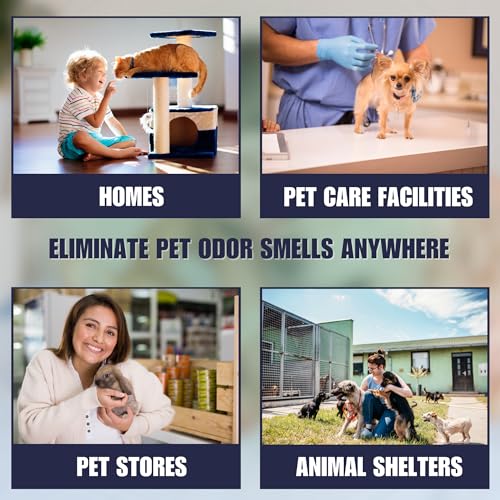 SMELLEZE Pet Odor Eliminator Pouch - Dogs, Cats, Birds - Covers 150 sqft | Works for Dog, Cat, Bird, Rodent & Reptile Stench in 150 Sq. Ft.