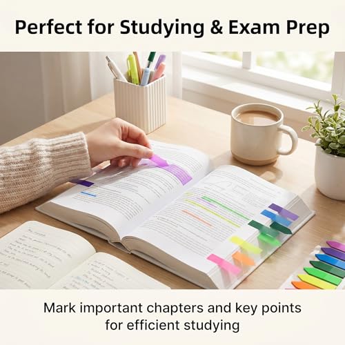 400Pcs Morandi Transparent Sticky Book Tabs, Writable Page Markers | 400Pcs Morandi tabs; writable transparent markers for books, notes, notebooks, files, planners, school, or office. - color: 400pcs- Colorful Sticker