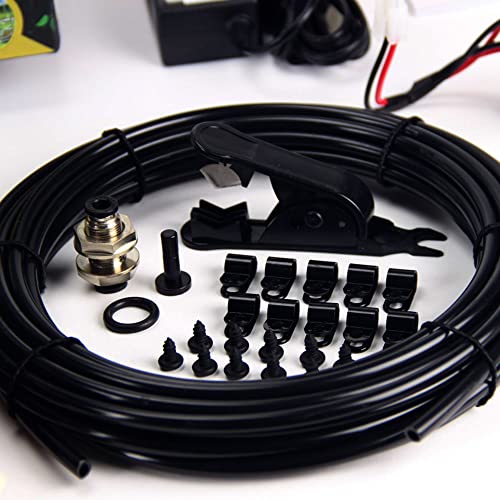 MistKing – Ultimate Misting System, 5th Gen | Used by Zoos, Institutions & Hobbyists | Expandable to 20 Nozzles | Extremely Fine Mist | 50 Micron Droplets | Upgraded Timer & Components | | Used by Zoos, Institutions & Hobbyists, Expandable to 20 Nozzles,