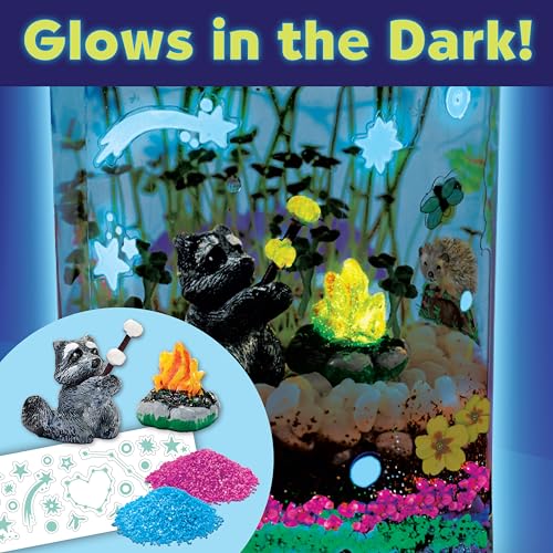 Creativity for Kids Grow 'N Glow Terrarium Kit - Educational Science Kits | Screen Free Summer Fun Activities | Gifts for Boys and Girls | Craft and STEM Projects (Ages 6+)