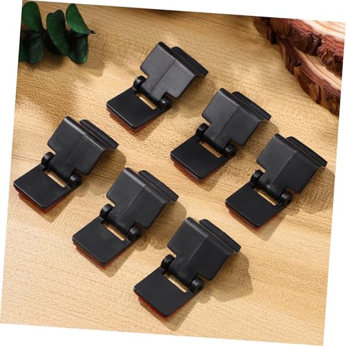 BESPORTBLE Reptile Cage Clips - 6 Pack Plastic Aquarium Lid Locks for Terrarium and Fish Tank - Secure Screen Clips for Reptile Tanks Locking Clips for Habitat Management