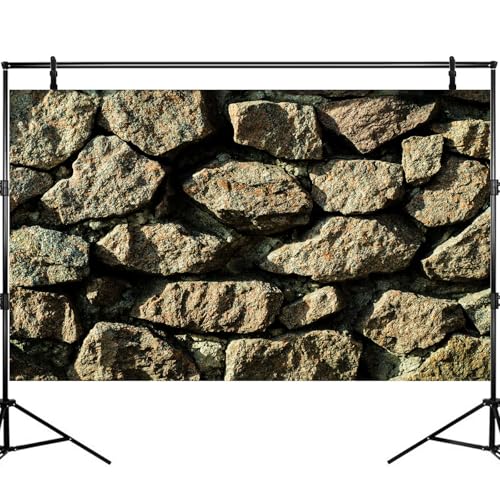 Stone Aquarium Background Natural Rock Fish Tank Background Rocky Glass Terrarium Background Stone Rock Reptile Habitat Background Poster Stone Wall with Sunray Aquarium Background 24x12in - color: Coper Brown, size: 24(W)x12(H)inches/ 60(W)*30cm(H)
