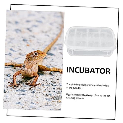 BESPORTBLE 1pack Reptile Breeding Box for Hatching Lizard Eggs Lightweight and Incubator for Geckos Snakes and Reptiles Easy to Use and Store