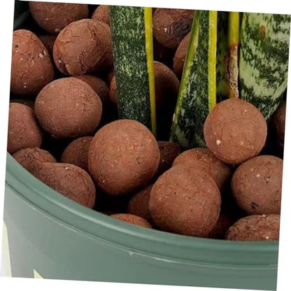 1bag Decorative Clay Rocks for of Breathable Cultivation for Indoor and Water Plants Base for Healthy Growth and Aesthetic Appeal
