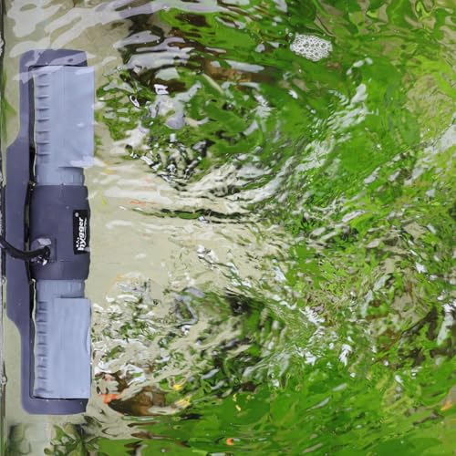 hygger Aquarium Gyre Wave Maker Fish Tank Cross-Flow Pump Adjustable Aquarium Water Circulation Powerhead with Controller Magnetic Base (2380GPH) - size: 2380GPH